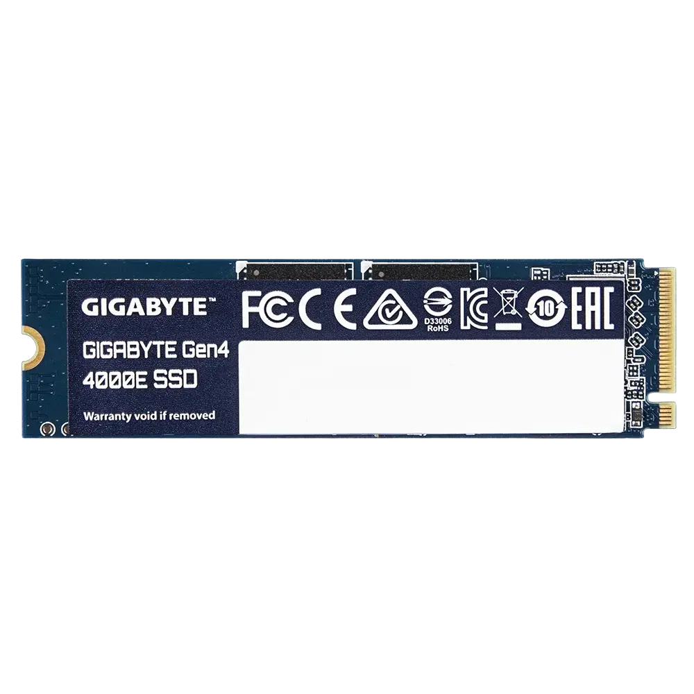 Твердотельный накопитель Gigabyte G440E500G, Gen4 4000E SSD, Read up to 3600, Write up to 3000, M.2 2280