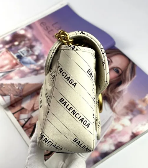 Маленькая сумка Gucci GG Marmont The Hacker Project белый