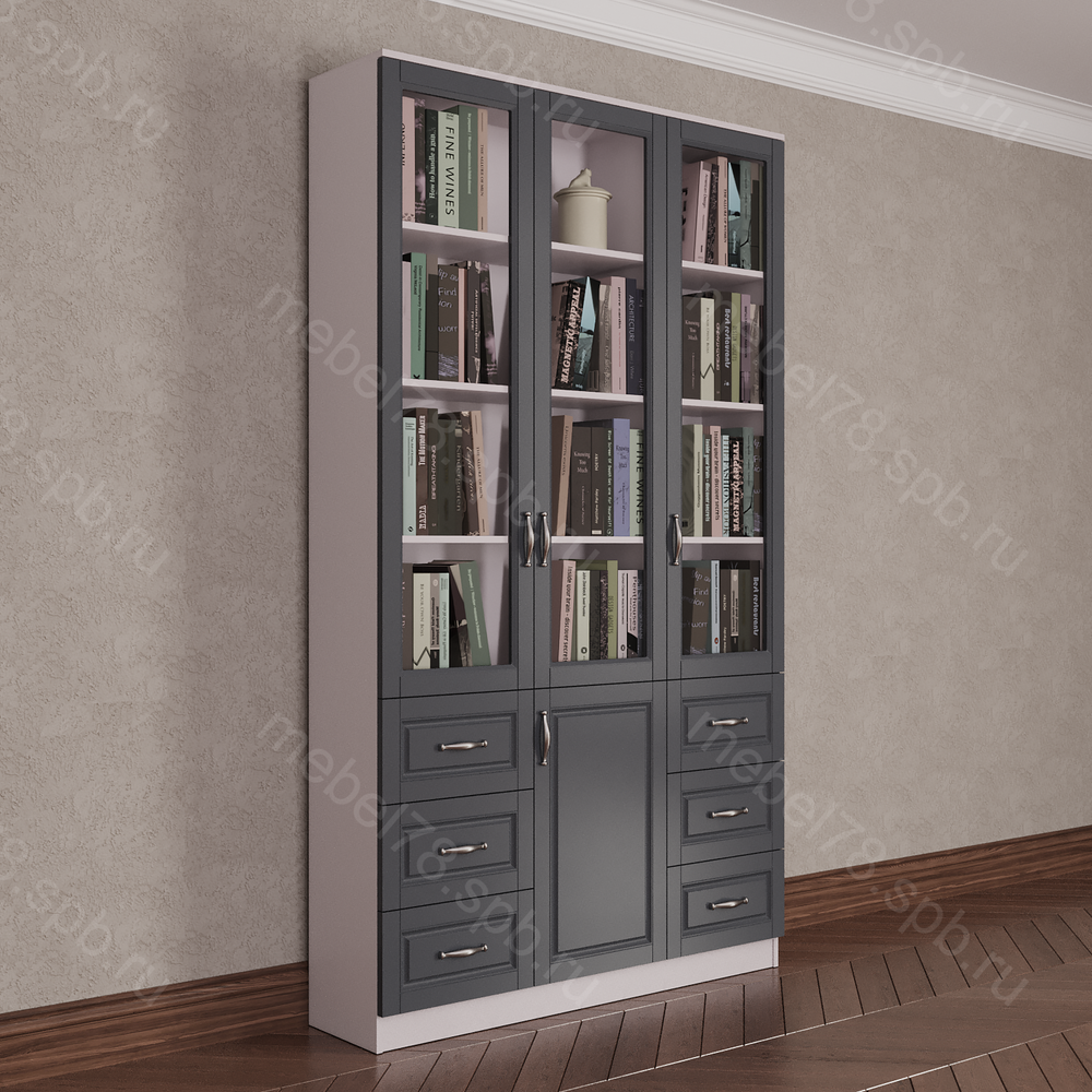 Шкаф книжный 3/7