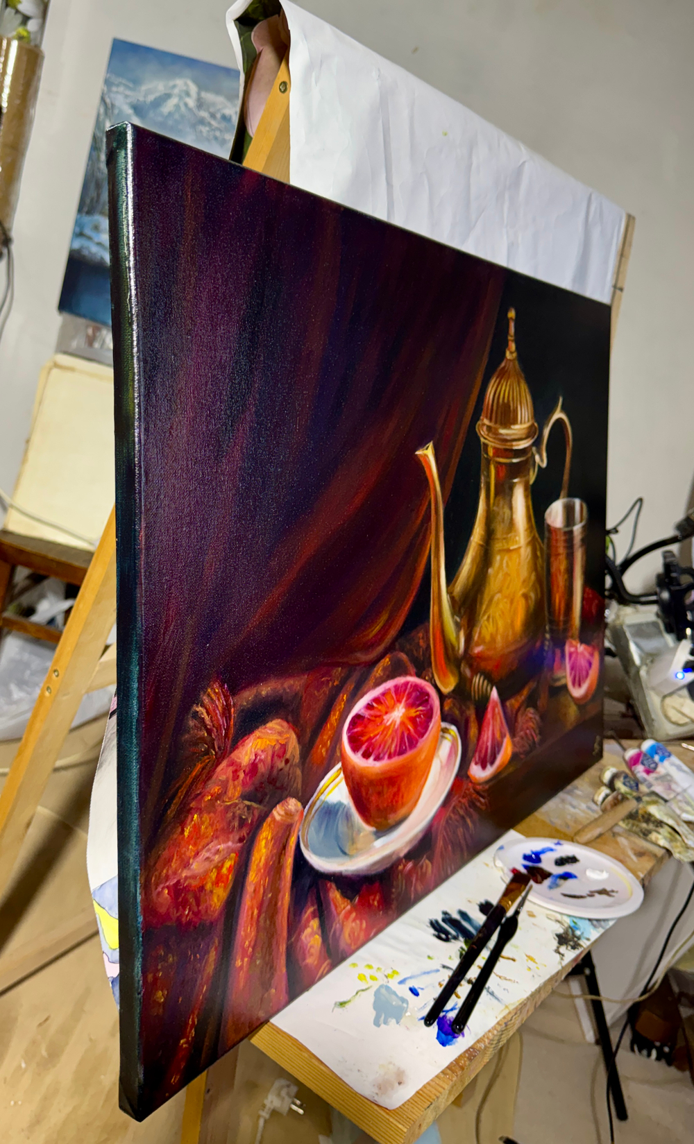 Картина «Восточные мотивы» | Холст, масло 70х50 см | Художница Ефимова Ольга