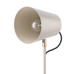 Лампа настольная Byokko, Ø20х47 см, бежевая