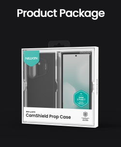 Чехол с MagSafe на Samsung Galaxy Fold 7, серия CamShield Prop Magnetic от Nillkin (версия с прозрачной крышкой объектива и стилусом)