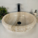 Раковина из оникса Erozy White EO-64268 52*43*15 0213