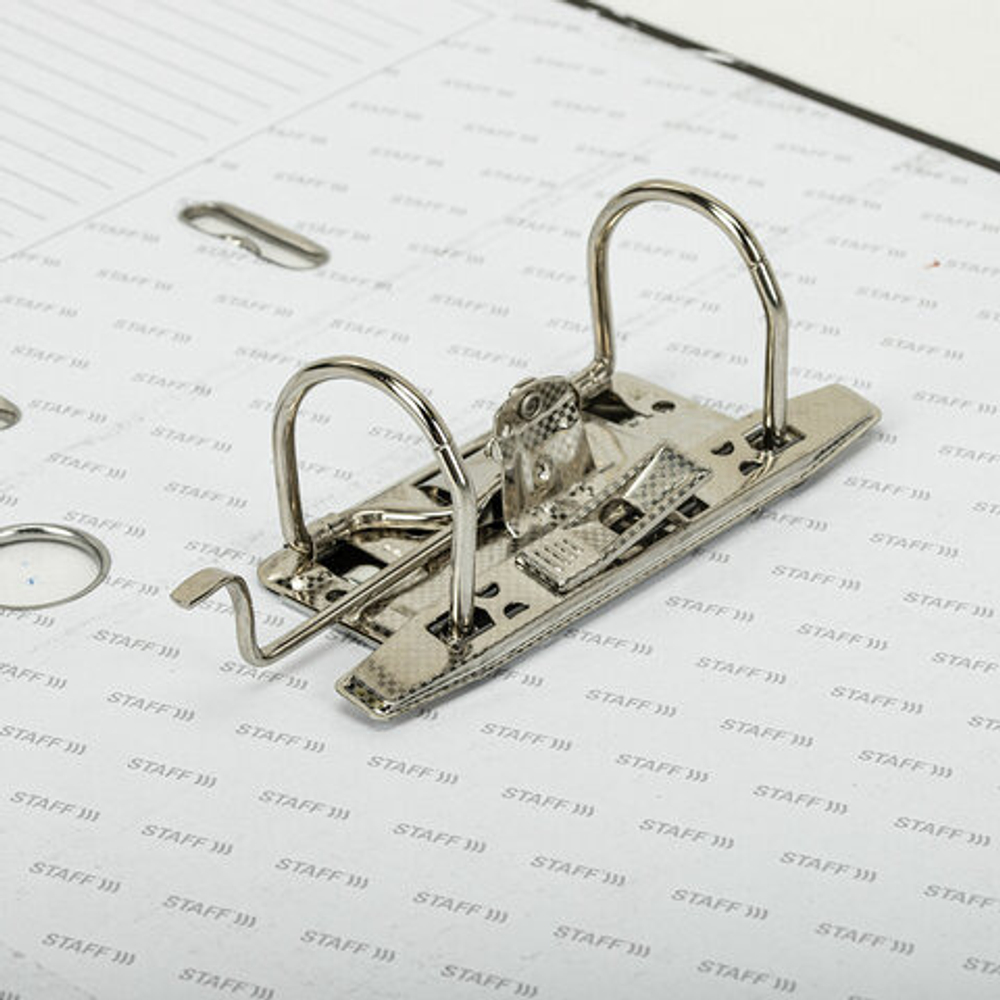 Регистратор А4 5 см СТАФФ Профит черный (272008)