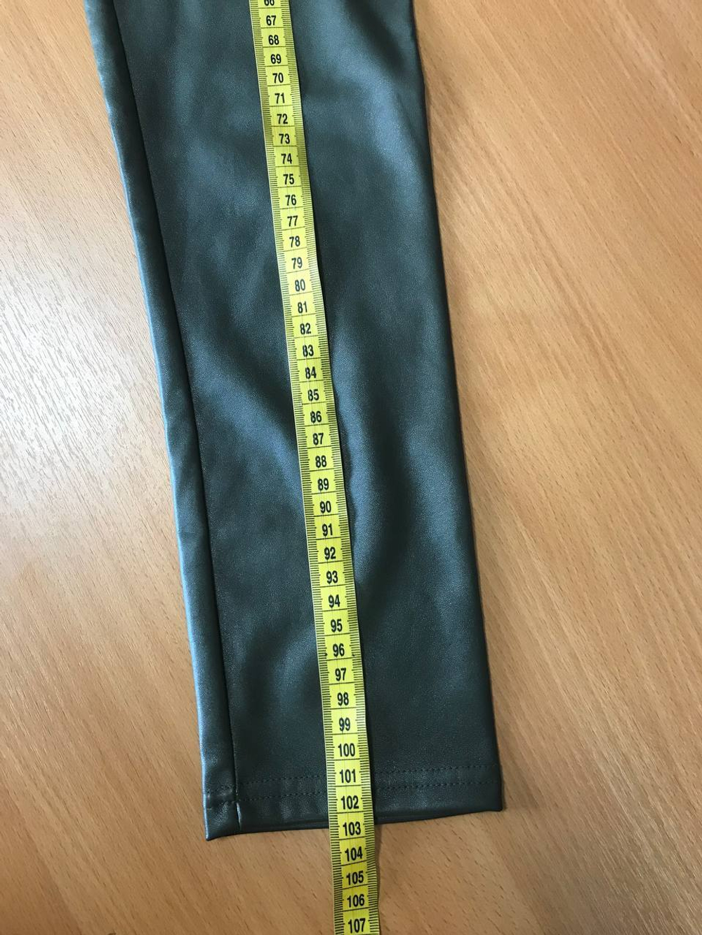 Брюки обтягивающие под кожу, маркировка М, визуально на 46 размер