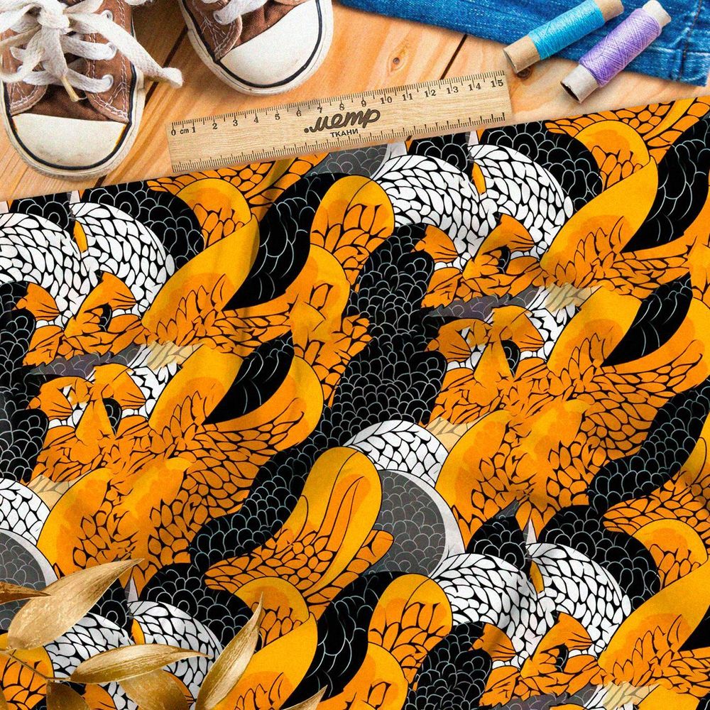 Ткань премиум мембрана атмосферные путешествия