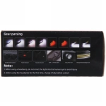 Фонарь налобный светодиодный 3COB + 1W 8 режимов. аккумуляторная батарея 800mAh, USB