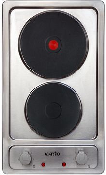Варильна поверхня електрична Domino VENTOLUX HE302 (INOX) 2