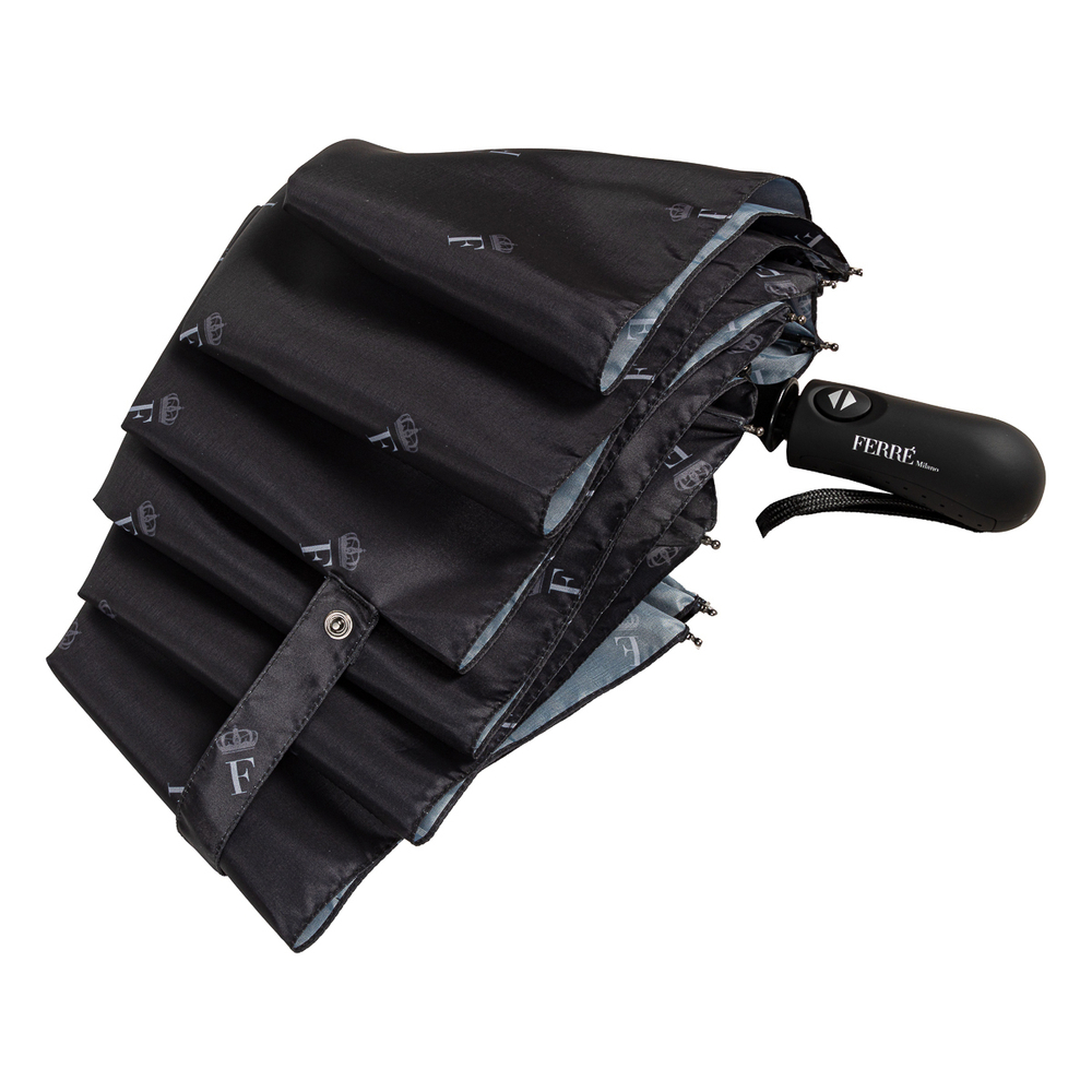 Зонт складной Ferre 6036-OC Tiara Black Ferre Milano