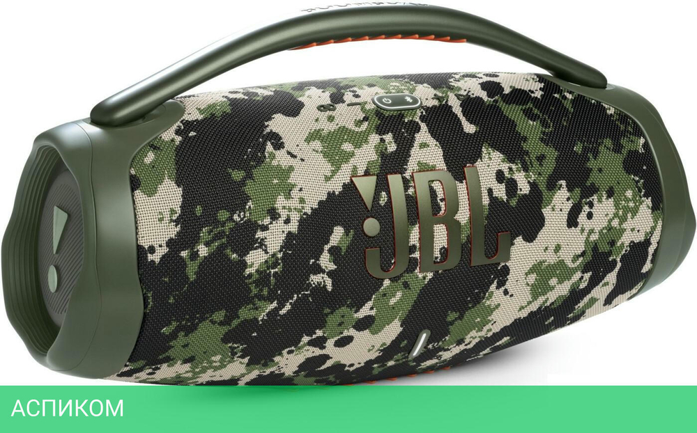 Портативная колонка JBL Boombox 3 камуфляж (JBLBOOMBOX3SQUADEP)
