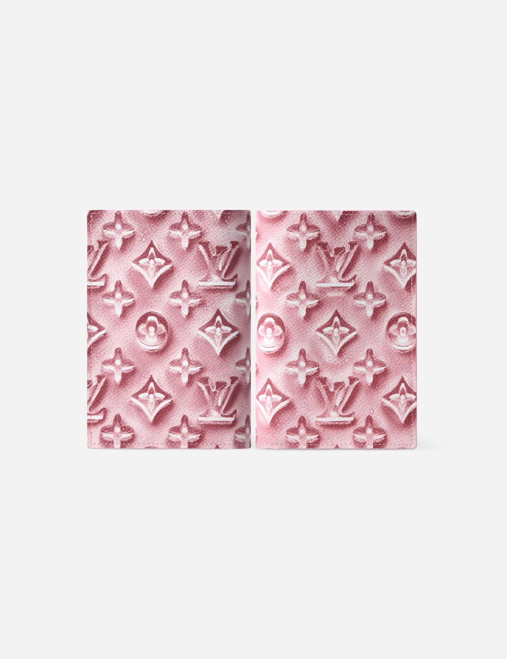 Обложка для паспорта Louis Vuitton Monogram "Candy Pink"