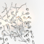 4970/3W HALL ODL24 635 матов.серебристый/алюмин./хрусталь Бра G9 3*40W DELICA