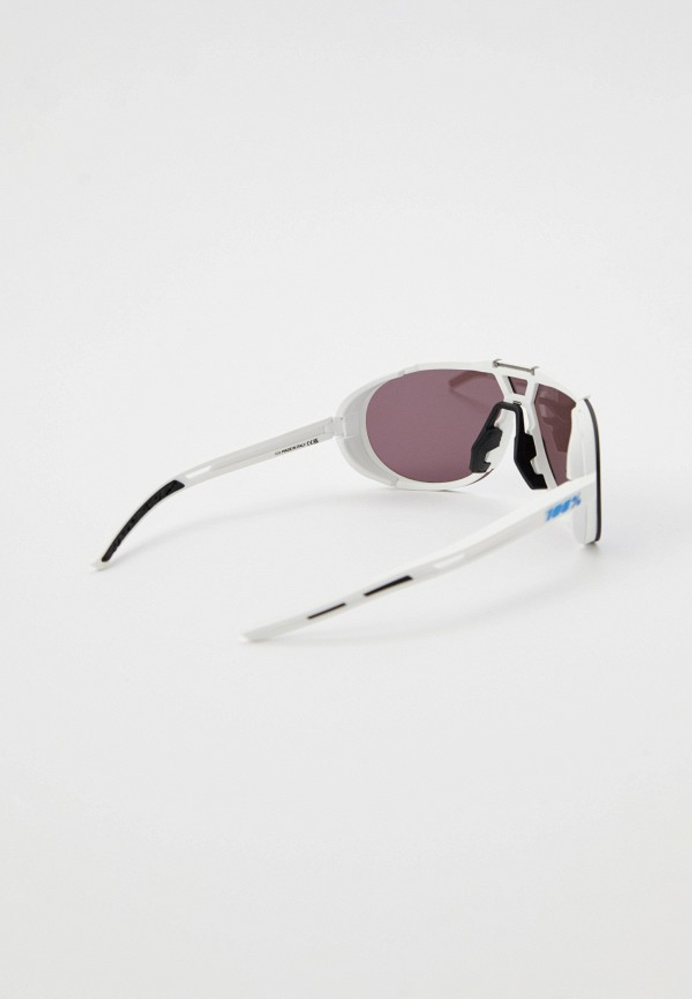 Спортивные очки 100% Westcraft / Soft Tact White / HiPER Blue Multilayer Mirror Lens