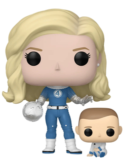 Фигурка Funko POP! Bobble Marvel Fantastic Four FF Invisible Woman & Franklin (1514) 83583