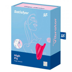 Мини вибратор (вибратор на палец) Satisfyer High Fly красный