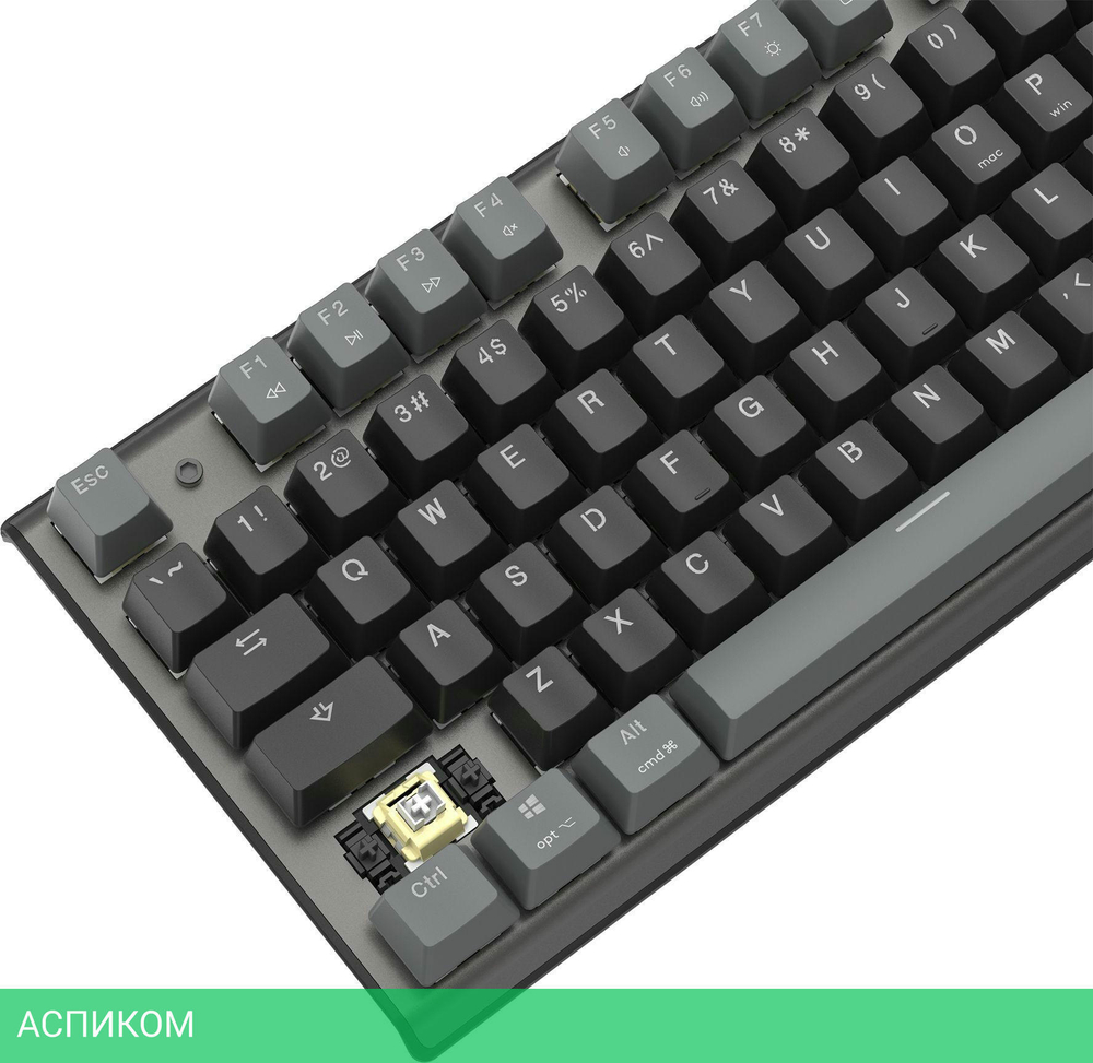 Клавиатура A4Tech Fstyler Neon черный (FS100)