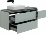 Тумба с раковиной Allen Brau INFINITY 120 папирус матовый