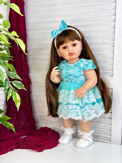 Кукла Реборн виниловая 55см (XZ-009)