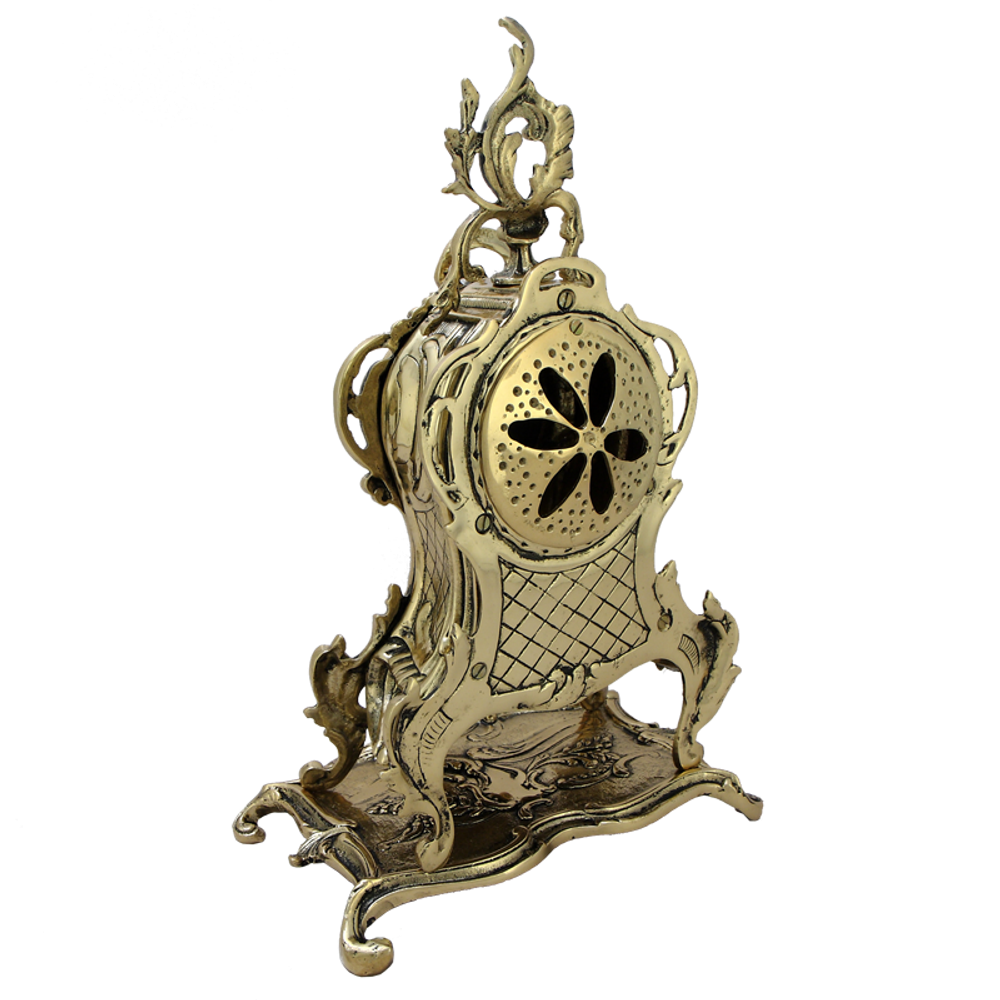 Bello De Bronze Каминные часы с канделябрами "Долфин"