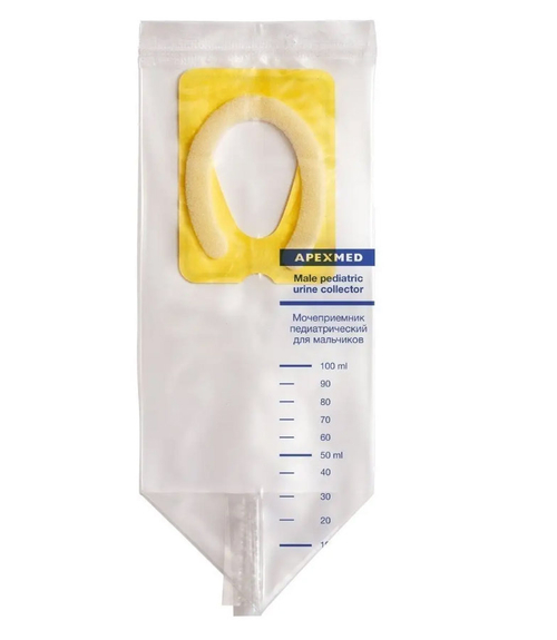 Мешок для сбора мочи детский Apexmed носимый 100 мл