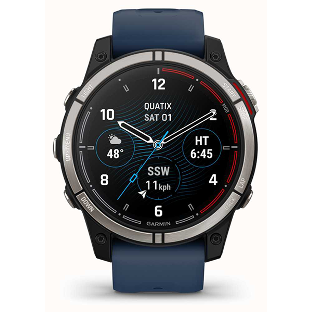 Умные часы Garmin Quatix 7 с сапфировым стеклом и gps-дисплеем