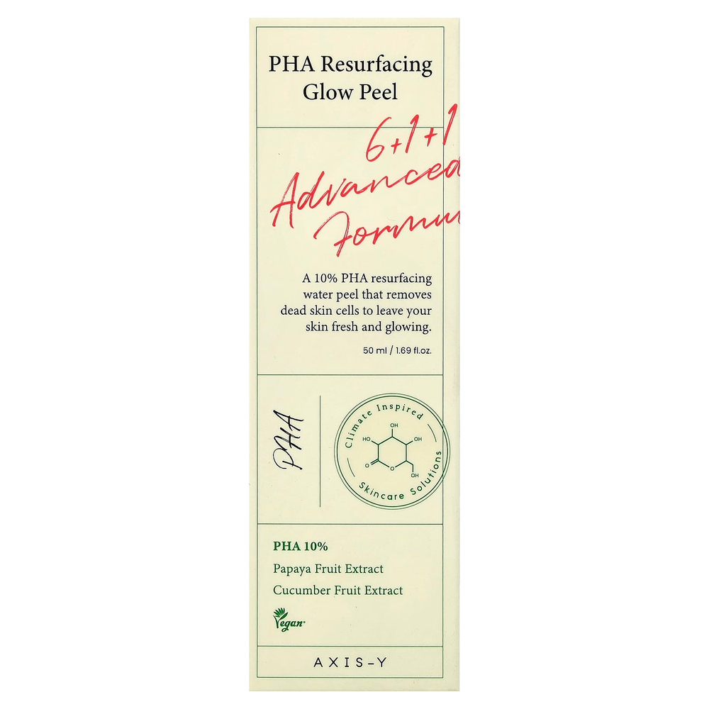 Axis-Y, PHA Resurfacing Glow Peel, 50 мл (1,69 жидк. унц.)