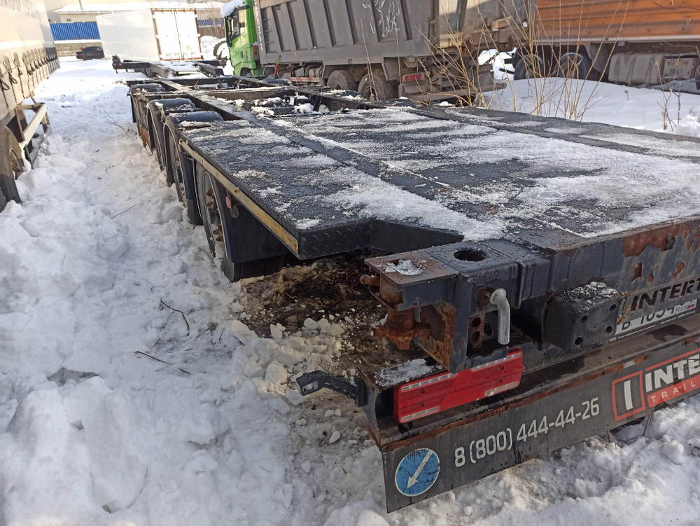 ПК ИНТЕРПРИЦЕП 8533* Полуприцеп контейнеровоз 4 оси 853385