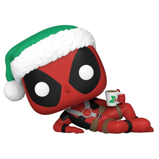 Фигурка Funko POP! Bobble Marvel Holiday S4 Deadpool (1442) 80035 / Фигурка Фанко ПОП! по мотивам вселенной "Marvel", Дэдпул