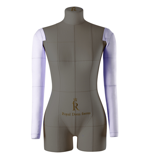 Комплект ручек к мягкому манекену Моника Арт, сиреневый, размер 40