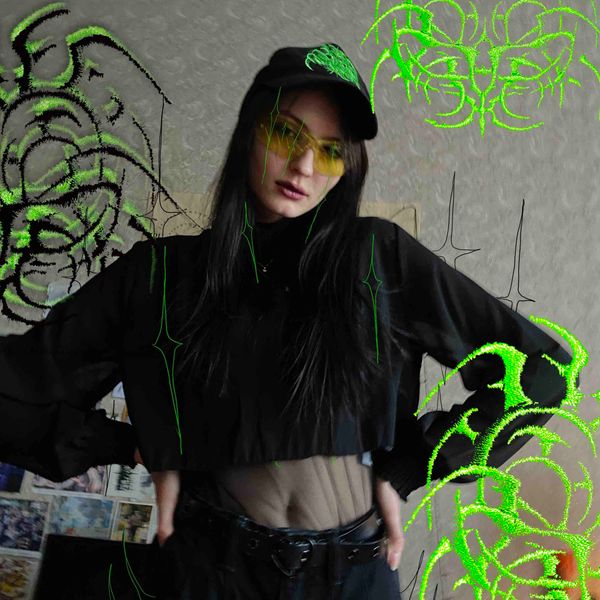 Кепка Toxic Heart черная - фото 2