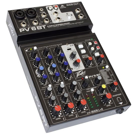 Микшерный пульт PEAVEY PV 6 BT
