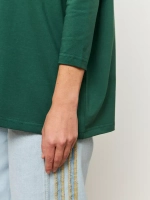 Лонгслив оверсайз с рукавом 3/4