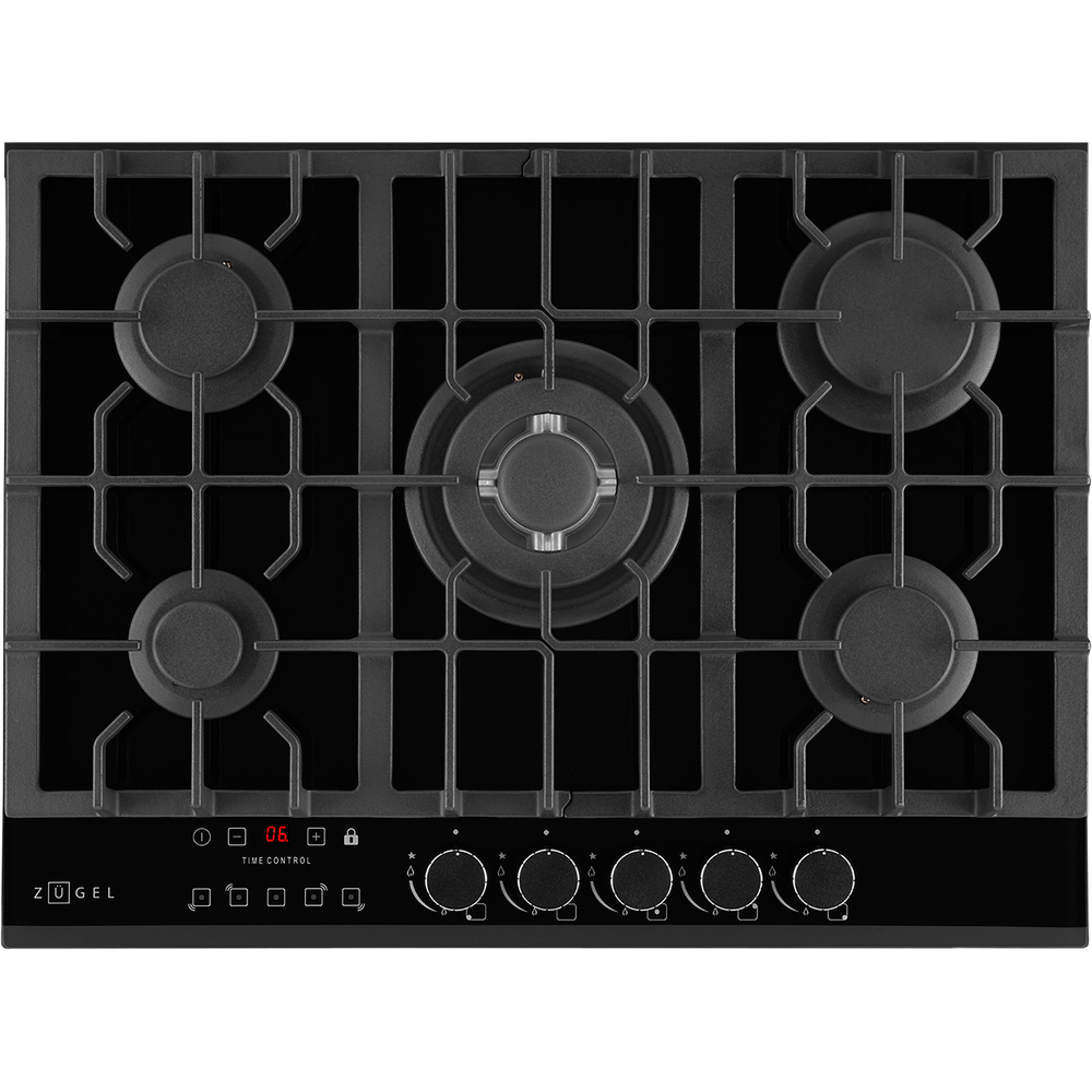 Встраиваемая газовая варочная панель ZUGEL ZGH602X