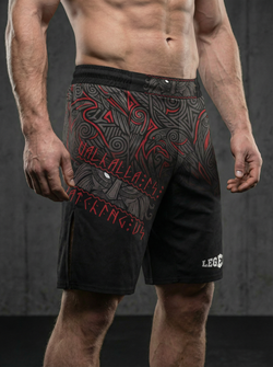 Шорты спортивные тренировочные черные LEGENDA Вальхалла