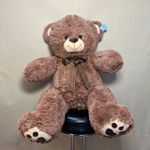 Медведь бурый большой с бантиком