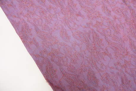 Жаккард сиренево-розовый