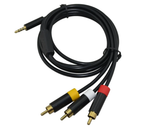 Шнур AV для приставки X-BOXE 360 E (Jack 4Pin x 3RCA)
