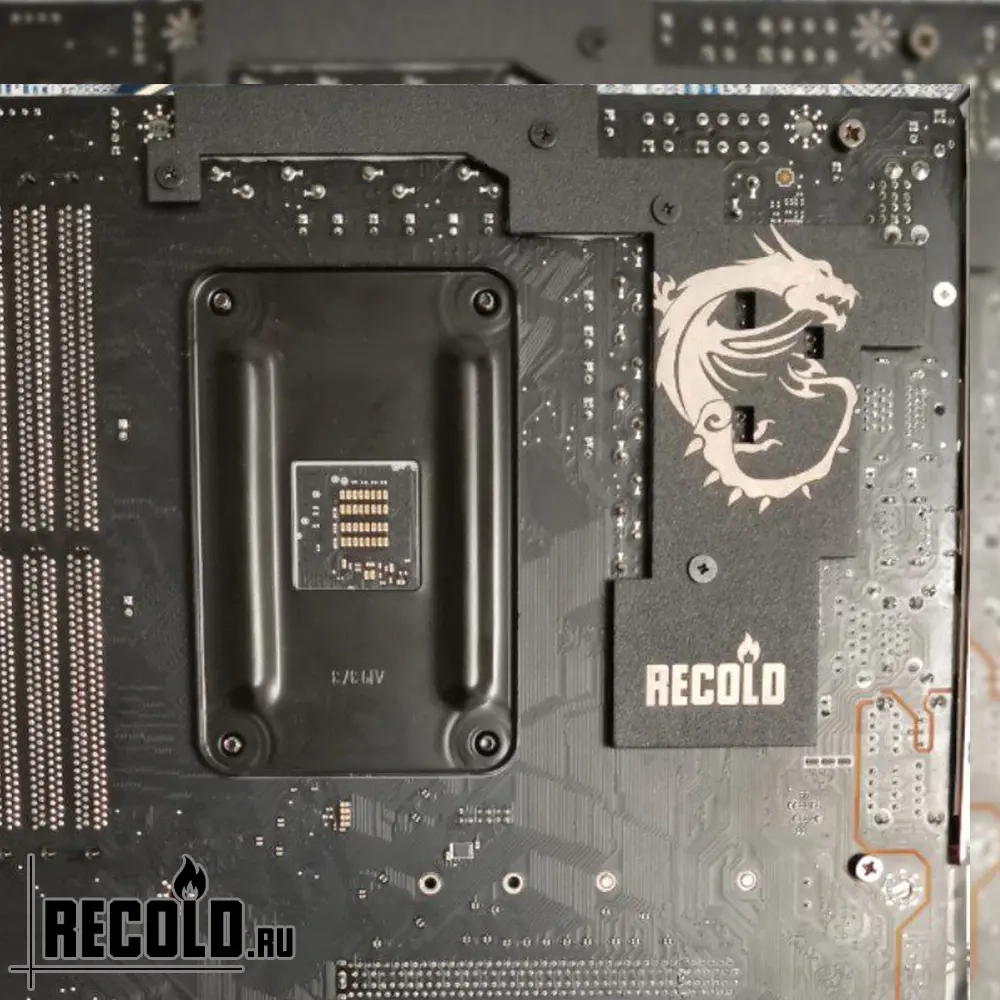 Радиатор VRM MSI X570-A PRO, MSI X570 GAMING