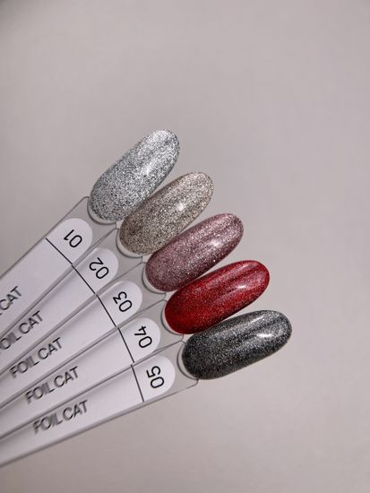 Гель лак Galaxy Foil cat 05, 8г
