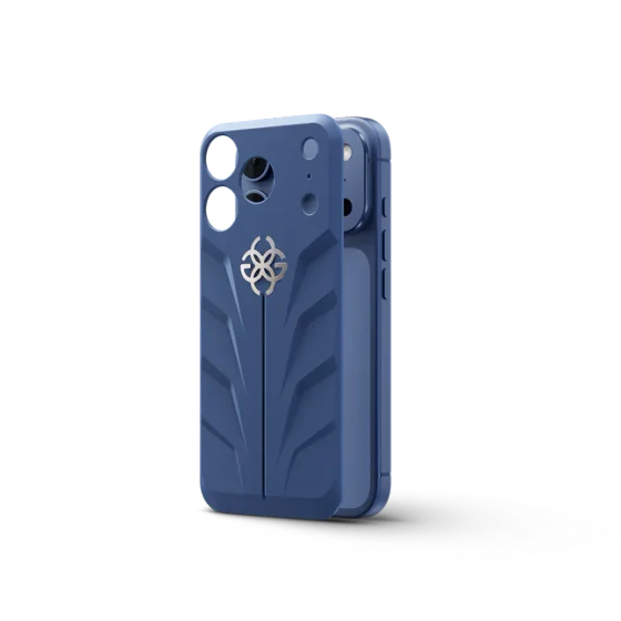 Чехол для iPhone 17 на магните - RSR17 - MIDNIGHT BLUE