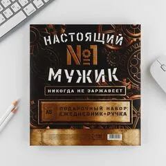 Подарочный набор «Ежедневник с ручкой»