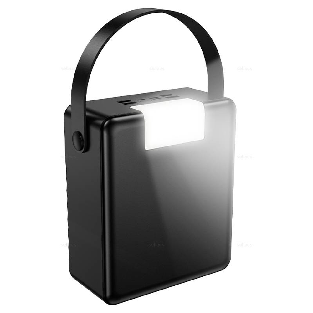 Borofone BJ85 Myriad портативный аккумулятор 22.5W+PD20W+лампа (100000mAh) (black)