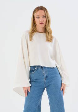 Блуза летняя белая