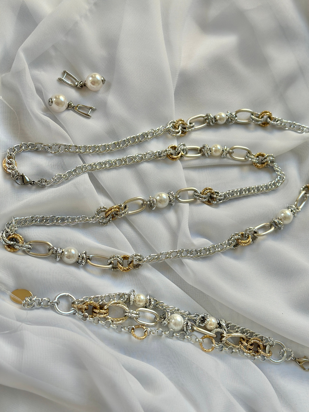 HMG 1131 Колье 110см mix  арт.2500
