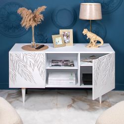 Тумба под ТВ Тропик 117см Классика Айс Голд