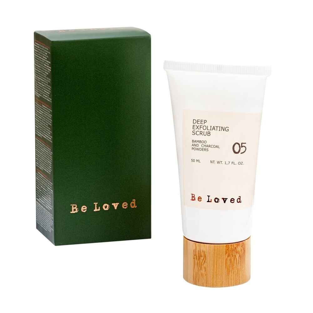 05 Be loved.Be smart Скраб-эксфолиатор для лица 50мл бамбуковая и угольная пудры