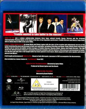 Queen + Maurice Bejart / Ballet For Life (Blu-ray)