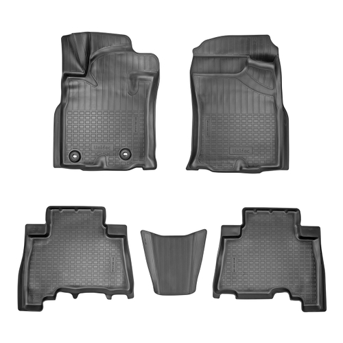 Ковры в салон Norplast/Unidec для Toyota LC-150 Prado (2013-), Черный, 5 мест, арт.NPA11-C88-488
