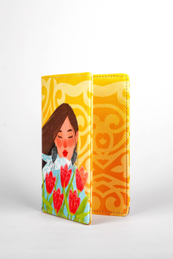 Паспортница Qazaq Soul Тюльпан