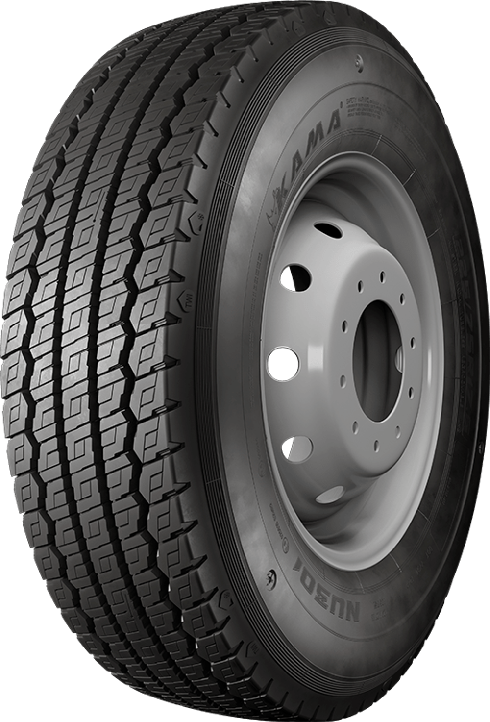 Автошина 265/70R19.5 Кама NU-301 140/138M (все оси)